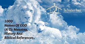 Names Of GOD & Meaning - (1000 ) History And Biblical References | A-Z