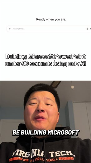 Building Microsoft PowerPoint! #automation #ai #vibecoding #aiagent #workflow