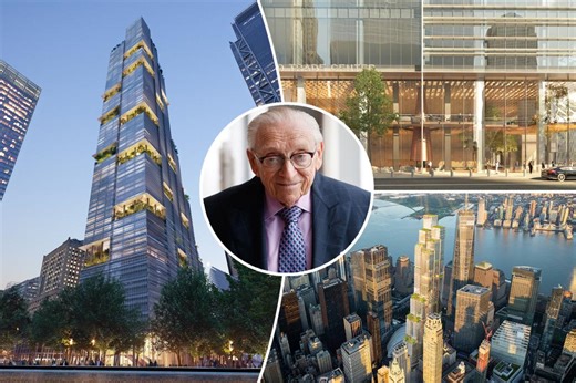 Developer Larry Silverstein looks to lure Amex to help him build final tower at World Trade Center complex