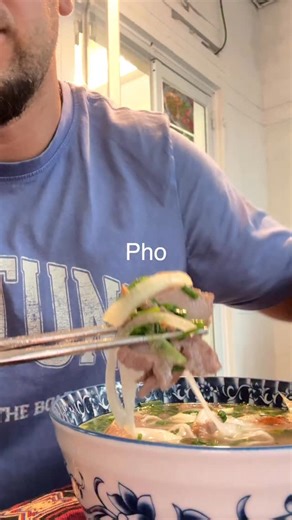 May_travel | Food •Travel •Lifestyle on Instagram: "Pho Bò is Vietnam’s most iconic soup. A slow-simmered beef broth, rice noodles, tender slices of beef, and fresh herbs that you add yourself at the table. Simple, comforting, and deeply Vietnamese."