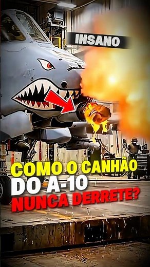 How does the A-10 Warthog fire 65 bullets per second without melting its cannon?