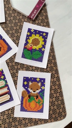 From the first idea to the final Diamond Art Mini Mini Set.✨