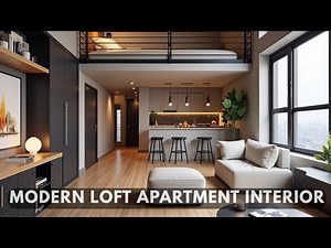 Modern Loft Apartment Decor Ideas | Open Space, Industrial & Minimal Design