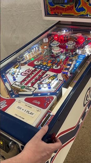 Bally 1977 Evel Knievel Pinball Machine at Pot of Gold Auctions