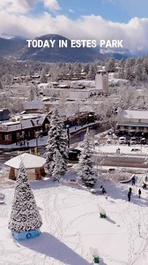 29K views · 3.3K reactions | Estes Park is a real winter wonderland today! ❄️ #visitestespark #estesparkcolorado #colorado #estespark #winter | Visit Estes Park | Facebook