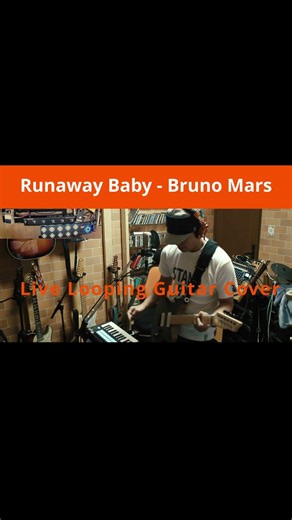 Bruno Mars - Runaway Baby | Live Looping with Guitar & novation LAUNCHKEY MINI MK3