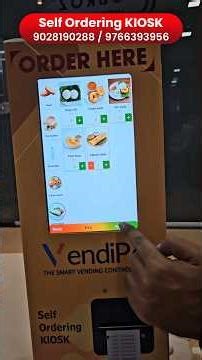 Hotel, Restaurant & Cafe साठी Self Ordering Kiosk | Restaurant Automation Machine