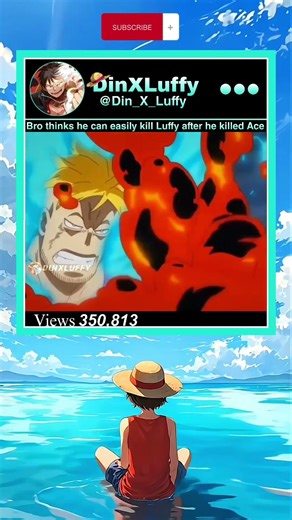 Bro thinks he can easily k!ll Luffy after he k!lled Ace 💀 #onepiece #luffy #shorts
