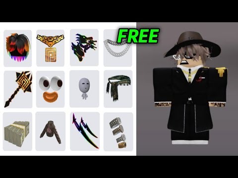 How to Get All Free Items in Roblox | Free items on Roblox | Best Free items Roblox (New Update)