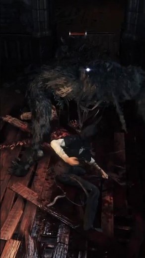 Bloodborne - How to kill the wolf (or werewolf) #bloodborne #halloween