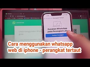 How to use whatsapp web on iphone - linked devices