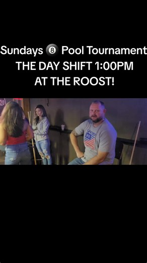 Sundays Pool Tournament at The Roost