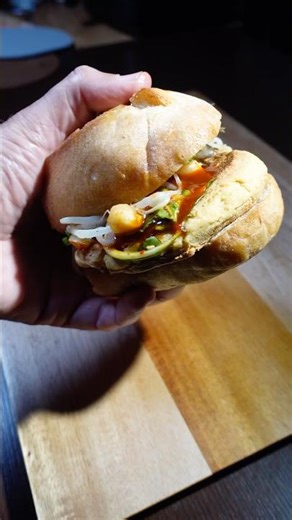Cheap 2 Ingredient Tofu Burger