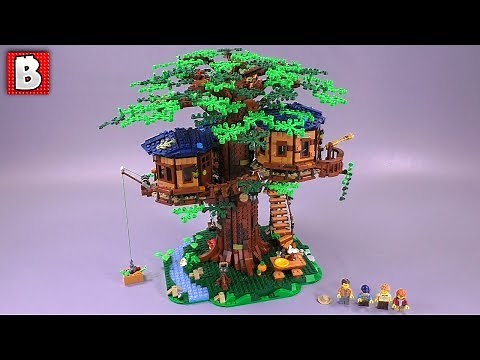 LEGO Ideas Tree House Review! Set 21318
