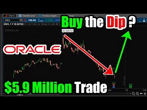 $5.9 Million Trade on Oracle Stock (ORCL): Buy the Dip?