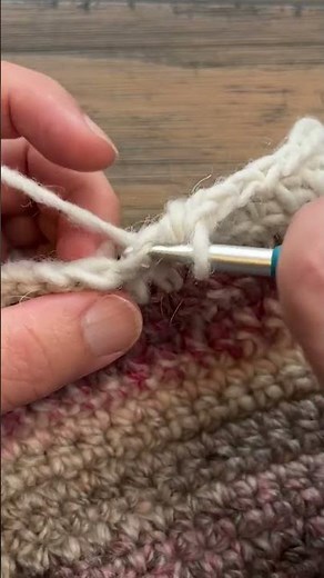 What is scblo or Single Crochet Back Loop Only? #crochet