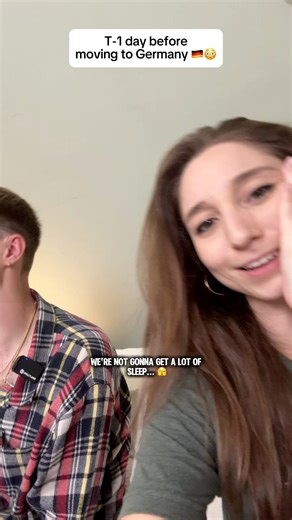 Give us a follow to come along on our journey! 😊🇩🇪 This was recorded at 1:30am the night before the big flight lol 😅 >> Full video available on YouTube on "Feli from Germany" (we talked about the things we'll miss the most about the US 🇺🇸) | Feli from Germany