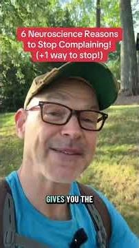 Stop complaining