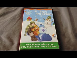 Christmas In July - Blue's Clues - Blue's First Holiday DVD Overview!