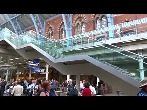 Eurostar service (video only) from St. Pancras London to Brussels Midi (then Antwerpen Centraal)