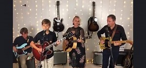 Here's Sonny singing the Merle Haggard classic “If we make it through December”. Chet French - Bass Guitar / Camille French - Acoustic / Stuie French - Electric | The French Family Band