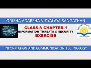 OAVS//Class-8//Computer//ICT//Chapter-1//Exercise//Fully Solved//