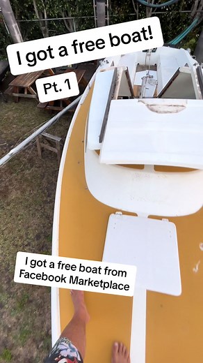 A Free boat restoration from start to finish, one step ar a time. #boat #restoration #pt1 #catalina #free