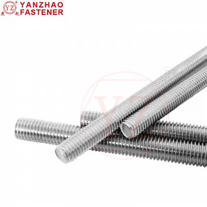 [Hot Item] Threaded Rod Zinc Plated Carbon Steel Fastener Stud Thread Rod