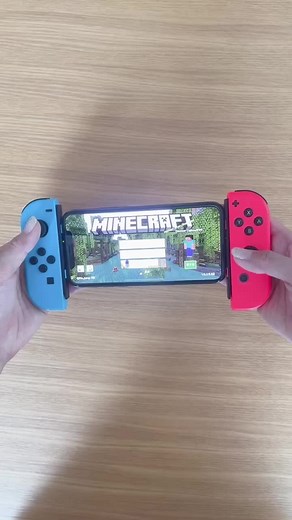 iOS16の隠れた新機能、Joy-Con接続して遊んでみた #iPhone #ニンテンドーSwitch #マイクラ