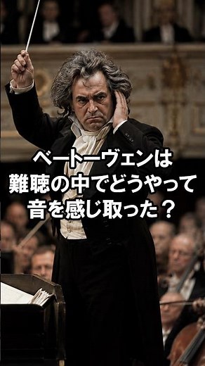ベートーヴェンは難聴の中でどうやって音を感じ取った？歯と骨に伝わる音のしくみ｜歯の雑学 670 #クイズ #歯科 #雑学 #豆知識