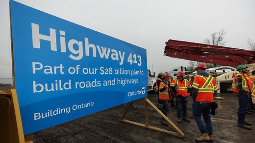 Highway 413 construction to start 'in next few days,' Ford says, but no word on cost or completion date