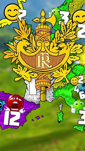 How many colors are there on the flag? #map #history #hoi4 #europe #geography #mapping #shorts #like