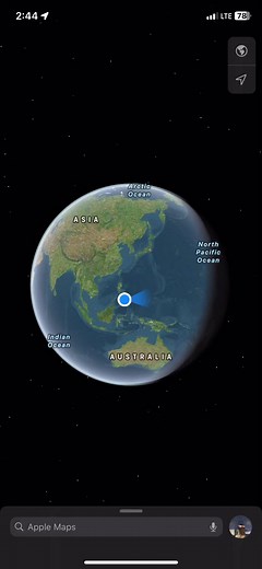 Apple Maps: locating Gi Binuangan Raka