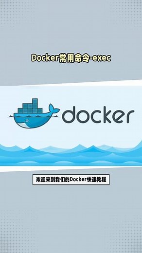Docker常用命令-exec：一分钟学会在运行的容器中执行命令