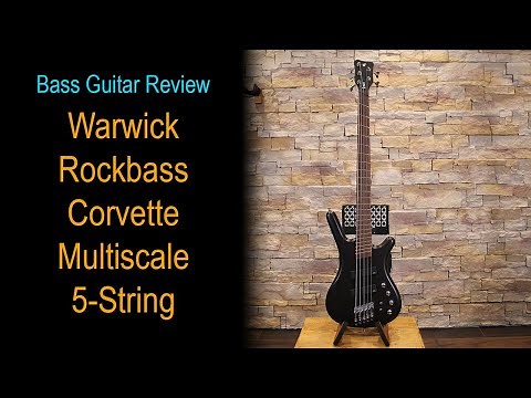 Warwick Rockbass Corvette Multiscale 5-String // Full Review & Demo...