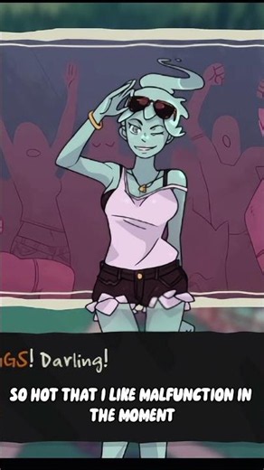 Meeting Polly In Monster Prom #monsterprom #pngtuber #pridemonth