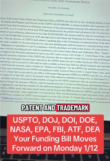 Congratulations to those of you in the departments and agencies included in HR 6938. You will hopefully be fully funded by the end of next week 🙌.