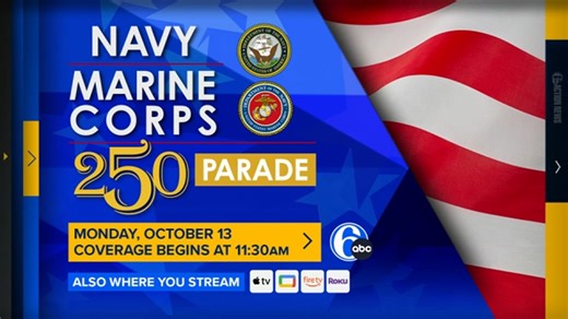 Parade of Ships makes way up Delaware River to honor 250th anniversaries of Navy and Marines