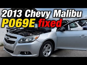 2013 Chevy Malibu P069E Check Engine Code FIXED! Hidden Problem Found