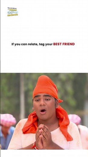 If you can relate, tag your best friend ! #tarakmehta #comedy #tmkoc #funny #jethalal