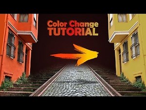 Building color change After Effects tutorial