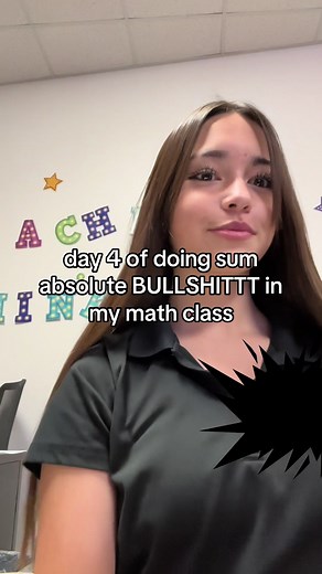 this one’s kinda lame sorry. #bullshit#mathclass#funny#school#fyp | straight teeth meaning