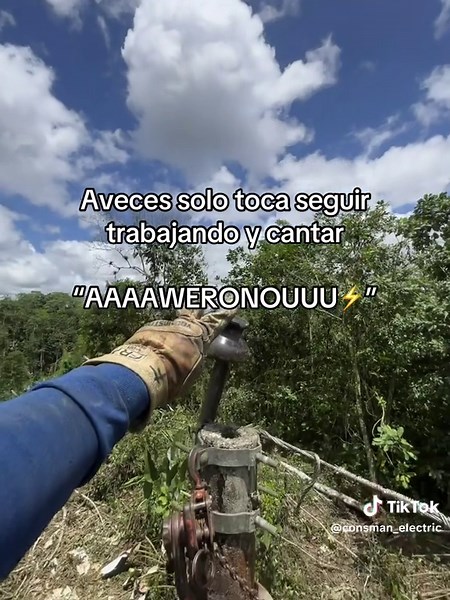 Linieros Electricistas: Cantando y Trabajando