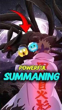 🔥top five powerfull summaning😱 #uzamakinaruto #narutoshippuden #uchiha #animeedit #trending #shorts