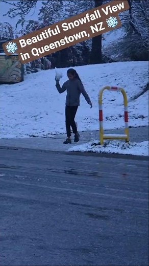 ☃️ Winter in Queenstown | Snowfall Live Stream from New Zealand ❄️ ‪@justtoknow2790‬