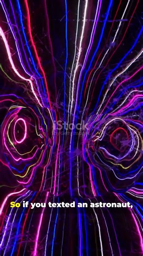 The Cosmic Internet Delay 📱🚀 #space #didyouknow #universe #facts #astronomy #science