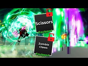 These Weapons Are INSANE! (Scissors & Claws Showcase) + NEW CODES! | Hunty Zombies