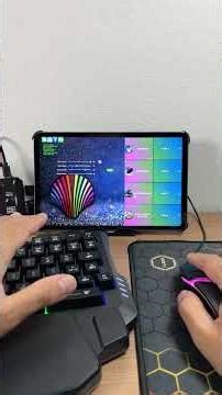 Mouse and keyboard review for playing Rainbow Six Mobile #gamingmousekeyboard #rainbowsixmobile