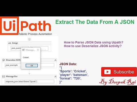 Extract the Data from JSON | JSON Parsing