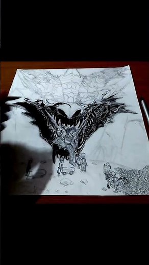 How to Draw a Mythical Beast: Speed Drawing